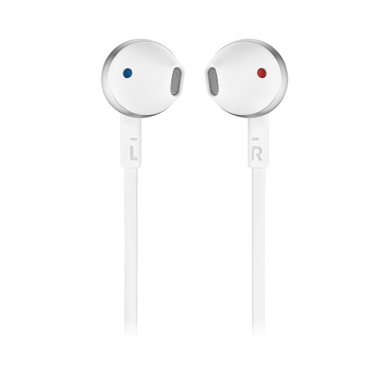 JBL Tune 205 Silver Bluetooth In-Ear Earphones