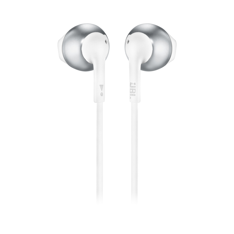 JBL Tune 205 Silver Bluetooth In-Ear Earphones