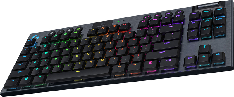 Logitech G 920-009537 G915 TKL Lightspeed Wireless RGB Mechanical Clicky Gaming Keyboard (US English)