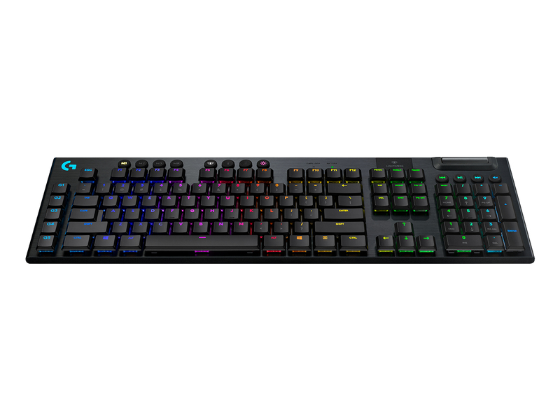 Logitech G 920-008910 G915 LIGHTSPEED RGB Mechanical Gaming Keyboard/Low Profile GL Tactile Key Switch/LIGHTSYNC RGB/Advanced LIGHTSPEED Wireless and Bluetooth Support (US English)