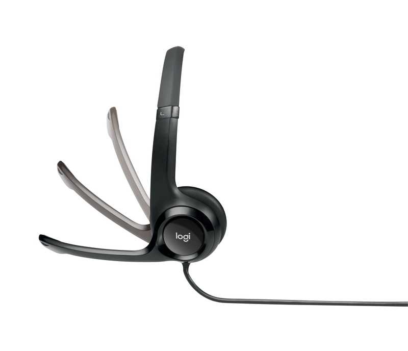 Logitech 981-000406 H390 USB Headset with Noise-Cancelling Mic