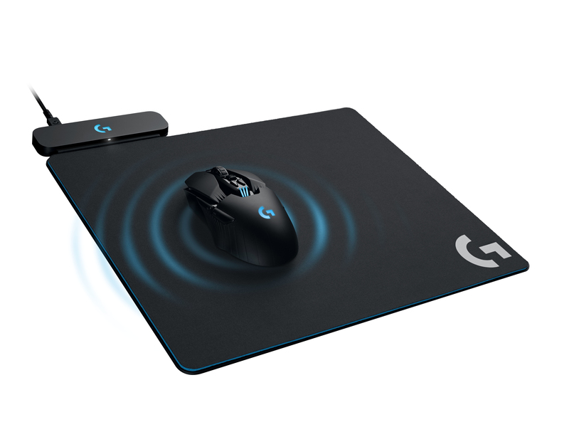 Logitech G 943-000110 Powerplay Wireless Charging System Gaming Mouse Pad (27.5 x 32 x 1.2 cm)