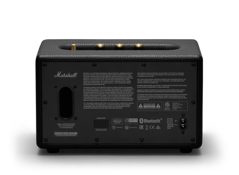 Marshall Acton II Black Bluetooth Speaker