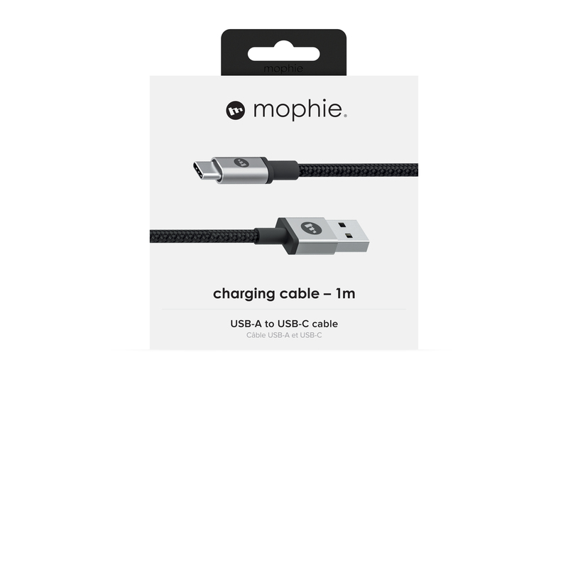 Mophie USB-A to USB-C Cable 1m Black