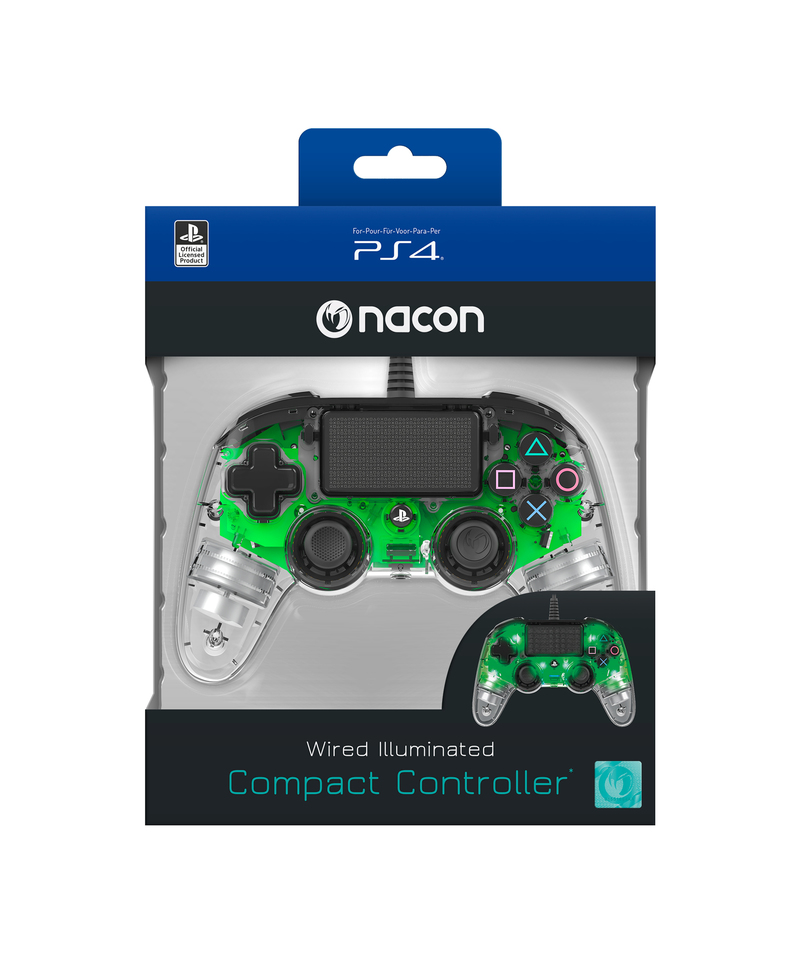 Nacon Light Green Controller for PS4