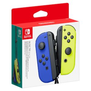 Nintendo Joy-Con Controller Neon Blue/Yellow for Nintendo Switch