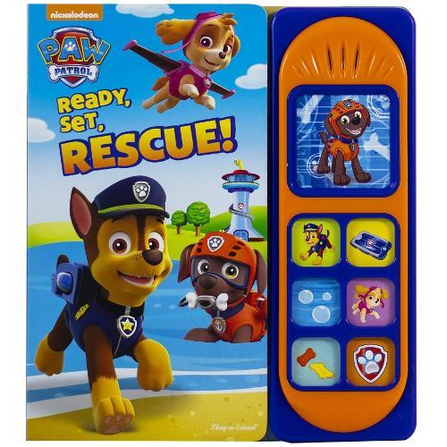 Paw Patrol Ready Set Rescue Sound Book | Pi Kids