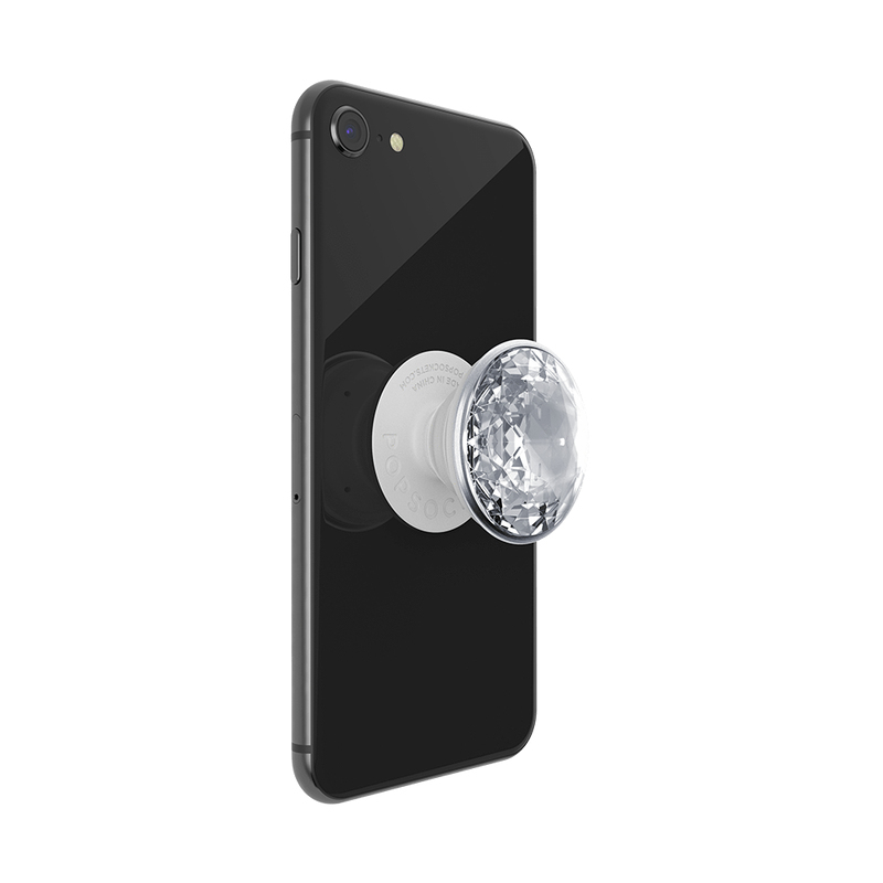 Popsockets Disco Crystal Silver Popgrip