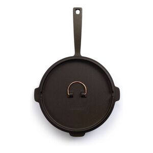 Barebones 10-Inches All In One Cast Iron Skillet - Black Barebones 10-Inches All In One Cast Iron Skillet - Black