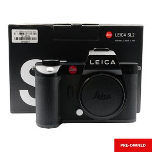 Leica Sl2 Black Mirrorless Digital Camera 100196 (Pre-owned) Leica Sl2 Black Mirrorless Digital Camera 100196 (Pre-owned)