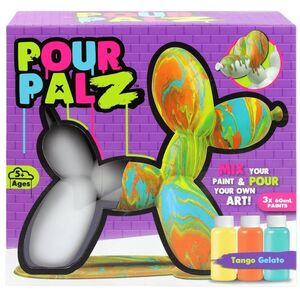 Pour Palz Paint Balloon Dog 60Ml - (Assorted - Includes 1) Pour Palz Paint Balloon Dog 60Ml - (Assorted - Includes 1)