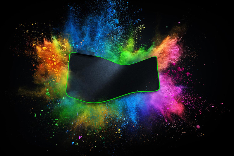 Razer Goliathus Chroma Black Gaming Mousepad (35 x 25 x 0.3 cm)