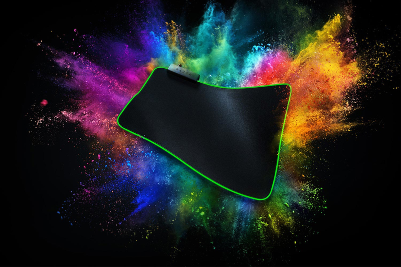 Razer Goliathus Chroma Black Gaming Mousepad (35 x 25 x 0.3 cm)