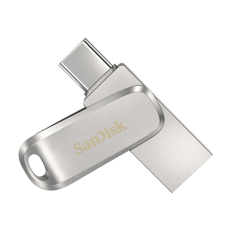 Sandisk 128GB Ultra-Dual Drive Luxe USB 3.1 Flash Drive USB Type-C/Type-A