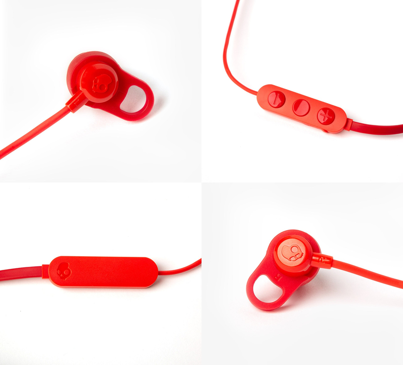 Skullcandy Jib+ Red Wireless In-Ear Earphones