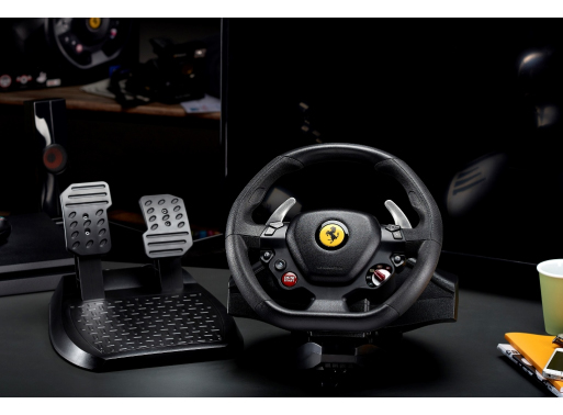 Thrustmaster T80 Ferrari 488 GTB Edition Racing Wheel + Pedals for PS4