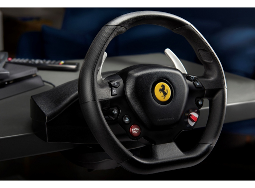 Thrustmaster T80 Ferrari 488 GTB Edition Racing Wheel + Pedals for PS4