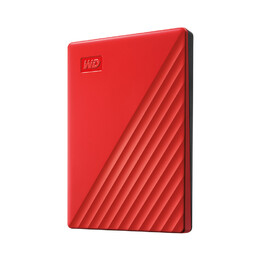 WD My Passport 2TB HDD Red