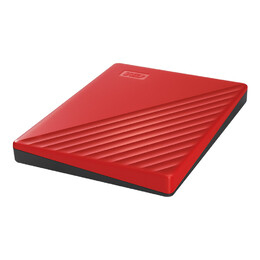 WD My Passport 2TB HDD Red