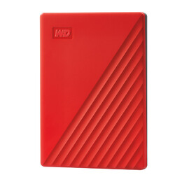 WD My Passport 4TB HDD Red