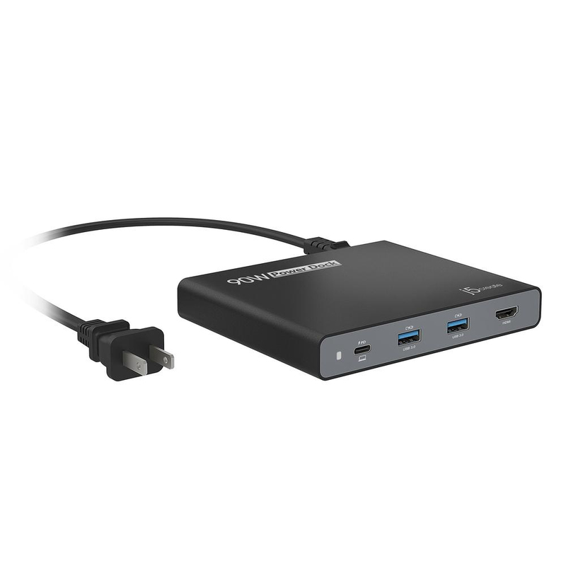 j5create 90W Powered USB-C Docking Station